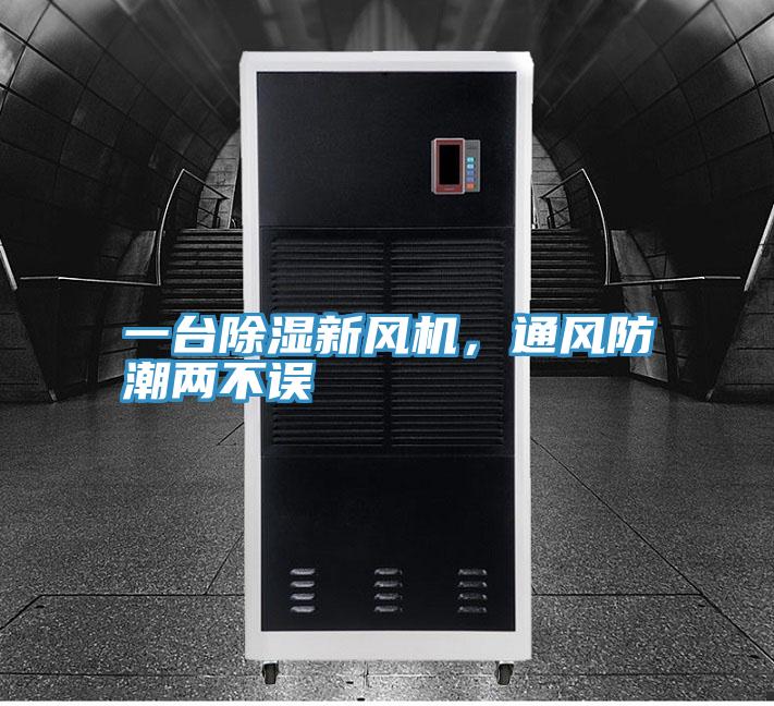 一臺除濕新風機，通風防潮兩不誤