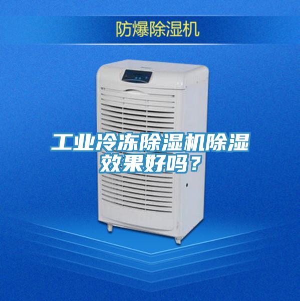 工業(yè)冷凍除濕機除濕效果好嗎?