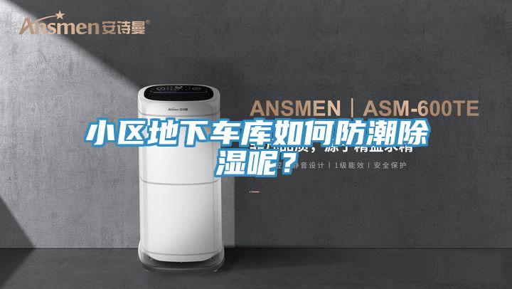 小區地下車庫如何防潮除濕呢?