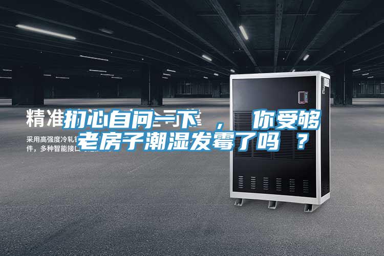 捫心自問一下 , 你受夠老房子潮濕發霉了嗎 ?