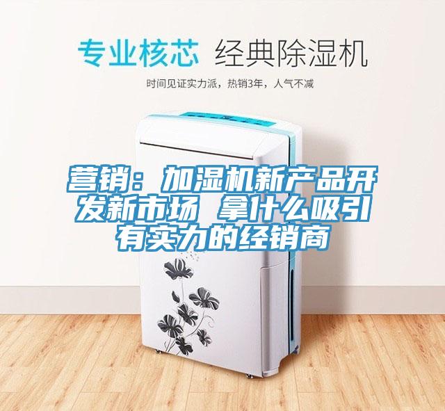 營銷:加濕機新產品開發新市場 拿什么吸引有實力的經銷商