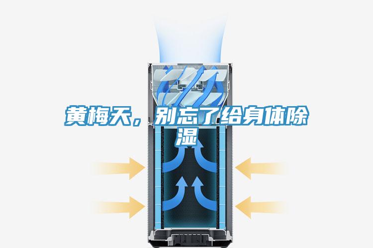 黃梅天，別忘了給身體除濕