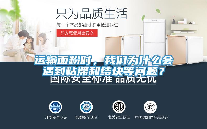 運輸面粉時,我們為什么會遇到粘滯和結塊等問題?