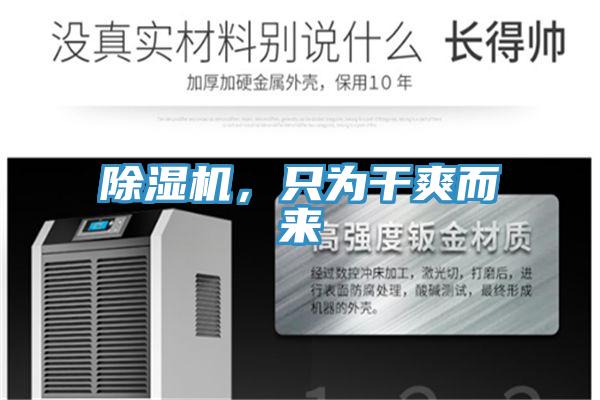 除濕機,只為干爽而來