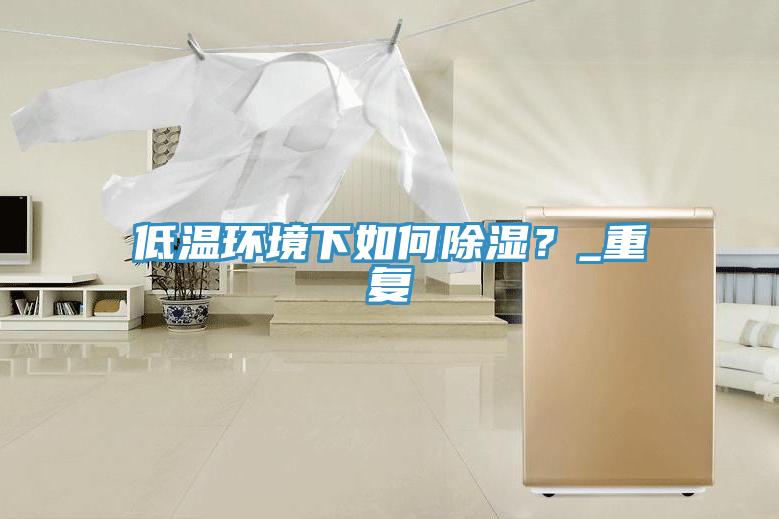 低溫環(huán)境下如何除濕?_重復(fù)