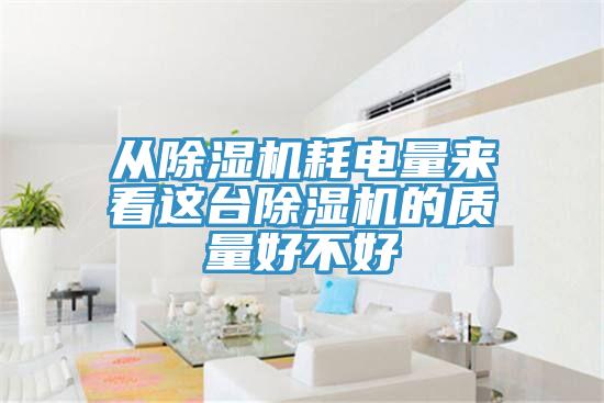 從除濕機(jī)耗電量來看這臺(tái)除濕機(jī)的質(zhì)量好不好