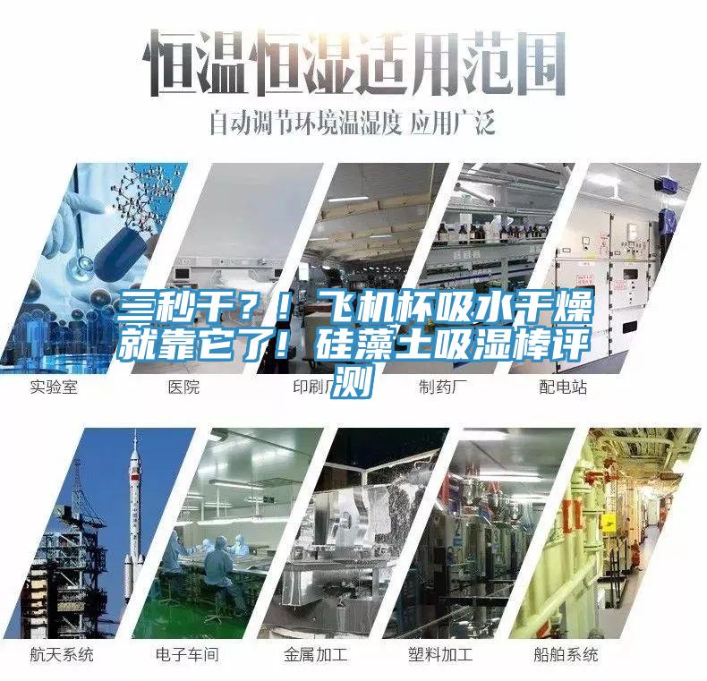 三秒干？! 飛機(jī)杯吸水干燥就靠它了! 硅藻土吸濕棒評(píng)測(cè)
