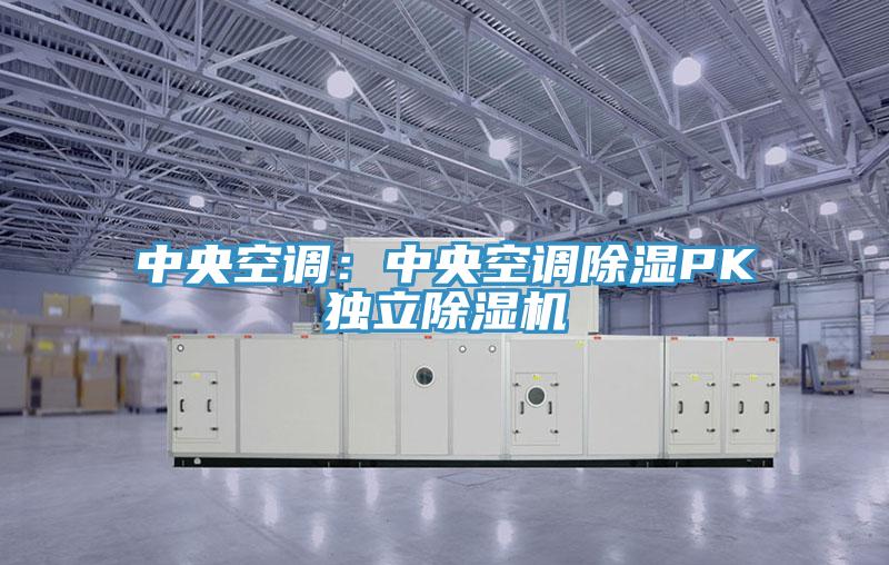 中央空調:中央空調除濕PK獨立除濕機
