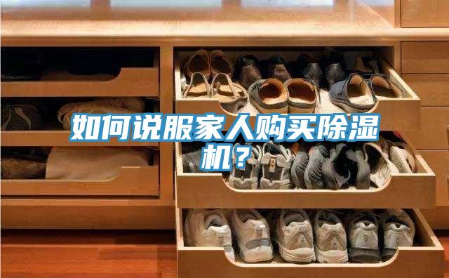 如何說服家人購買除濕機?
