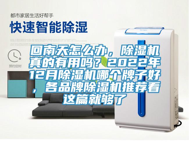 回南天怎么辦,除濕機(jī)真的有用嗎?2022年12月除濕機(jī)哪個(gè)牌子好,各品牌除濕機(jī)推薦看這篇就夠了