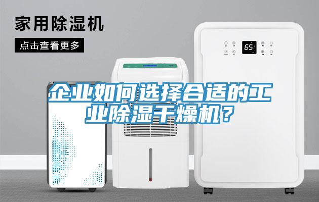 企業(yè)如何選擇合適的工業(yè)除濕干燥機(jī)?
