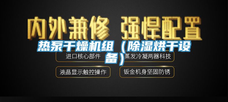 熱泵干燥機組(除濕烘干設備)