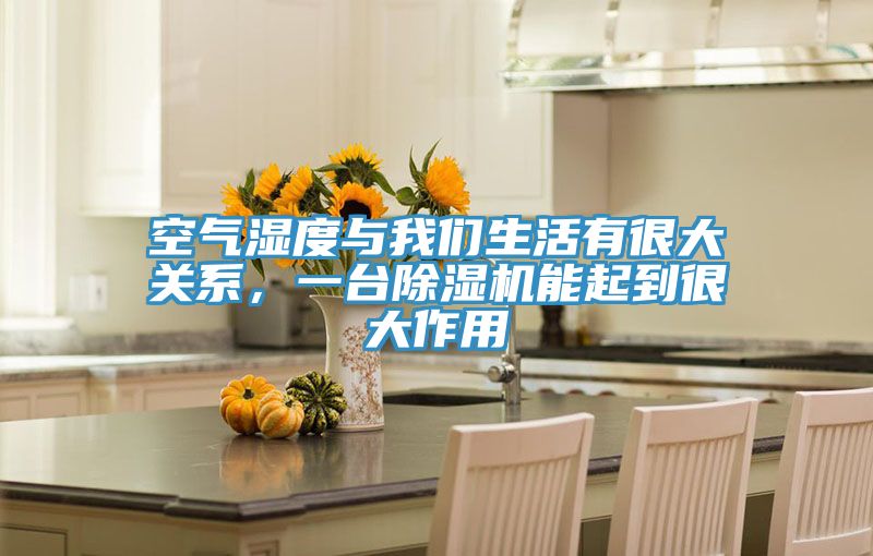 空氣濕度與我們生活有很大關系,一臺除濕機能起到很大作用