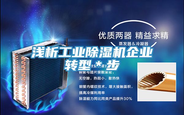 淺析工業(yè)除濕機企業(yè)轉(zhuǎn)型*步