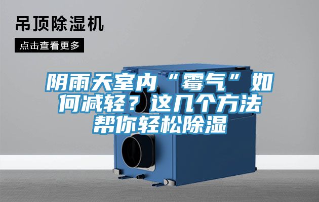 陰雨天室內(nèi)“霉氣”如何減輕?這幾個方法幫你輕松除濕