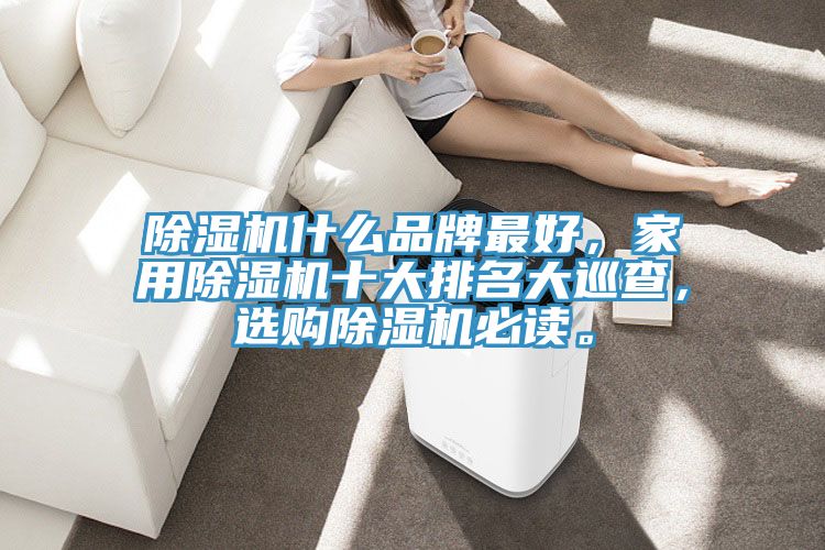 除濕機什么品牌最好，家用除濕機十大排名大巡查，選購除濕機必讀。