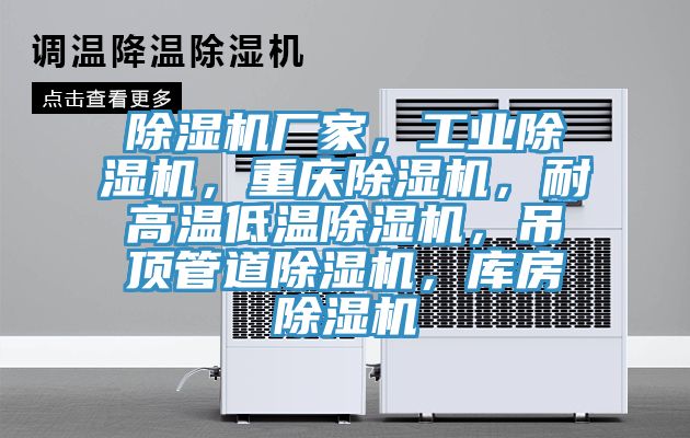 除濕機廠家,工業除濕機,重慶除濕機,耐高溫低溫除濕機,吊頂管道除濕機,庫房除濕機