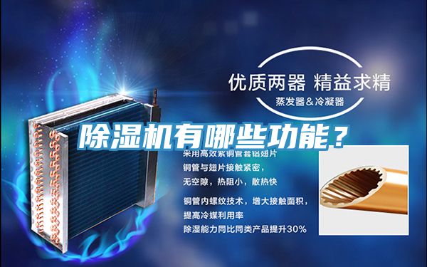 除濕機(jī)有哪些功能?